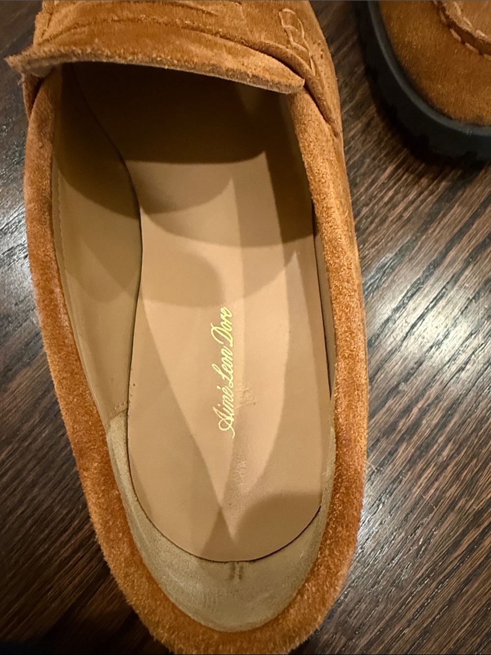 Aime Leon dore suede penny loafer cognac - Picture 4 of 4